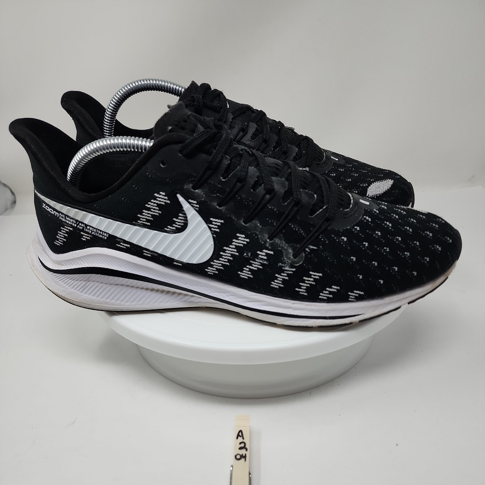 Nike Air Zoom Vomero 14 Running Shoes (Women's 9.5, black white, ck1969-001